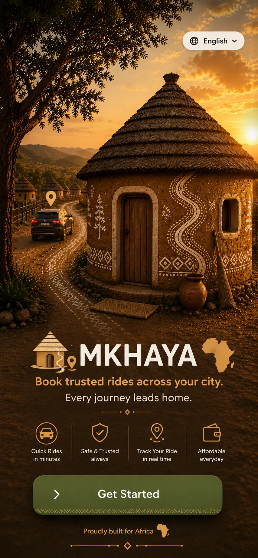Mkhaya app splash screen